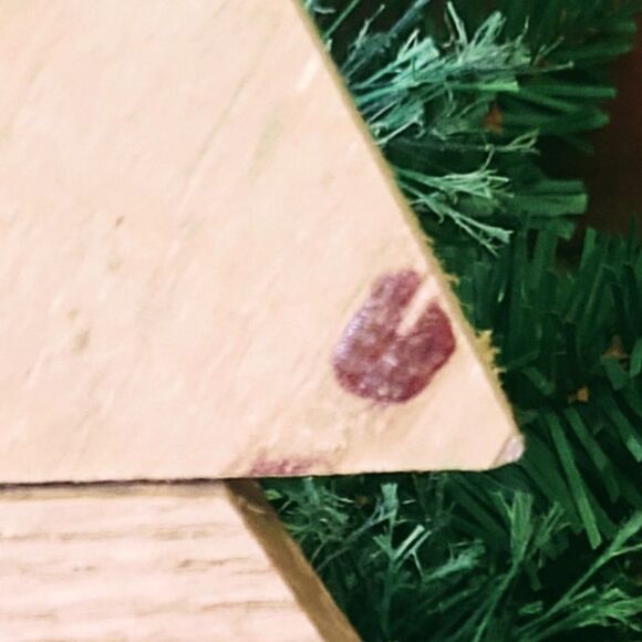 Hand Crafted Repurposed Wood Rustic Wooden Christmas Tree, Farmhouse Decor 16" - Picture 7 of 8